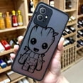 thumbnail image 5 of Matte Case for VIVO Y93 Y91C Y91 Y85 Y77 Y76 Y75 Y73 Y72 Y71 Y53 Y52S Y50 Y35 Y22 Y20 4G 5G Case Funda Shell Marvel Comics Groot, 5 of 5