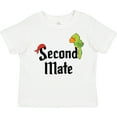 thumbnail image 3 of Inktastic Second Mate Pirate with Parrot and Bandanna Boys or Girls Toddler T-Shirt, 3 of 5