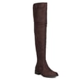 thumbnail image 1 of Indulge Joanna-01 Women Mixed Media Thigh High Riding Boot GJ84, 1 of 5