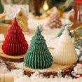 thumbnail image 2 of Christmas decoration Christmas candle ins style desktop mini ornaments high-end atmosphere dress up arrangement gift Christmas tree green -, 2 of 5
