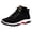Black, variant on Unisex Five Finger Plush Snow Boots, Wear Resistant Anti-Slip Warm Cotton Shoes, Outdoor Hiking Sports Footwear for Cold Winter Outdoor Activities (Blue, 8)