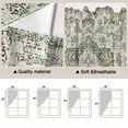 thumbnail image 5 of Sage Green Boho Swag Valances for Windows, Kitchen Curtains 36 Inch Length 2 Panels Set, Vintage Abstract Art Ethnic Tribe Short Curtains for Small Windows Rod Pocket Cafe Curtains Drapes 28"x36", 5 of 8