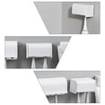 thumbnail image 4 of Miangastore Bathroom Wall Mounted Toothbrush Stand 2Pcs 2.9X1.7X1.7In, 4 of 8