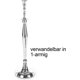 thumbnail image 4 of RV Candelabros candelabros de plata-candelabros de 5 brazos Rojo Verde, 4 of 5