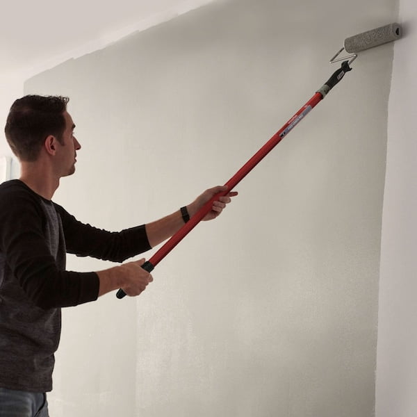 Wooster Paint Roller Pole,5 ft L,15/16" Dia.,Red R070-60