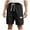 Black, variant on Splozh Soccer Shorts Boys Drawstring Breathable Summer Shorts New Basketball Shorts Sports and Casual Shorts Khaki,7-8 Years