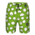 thumbnail image 3 of Fotbe Funny Sheep Doing Yoga Trajes de Baño Estampados para Hombre, Shorts de Verano de Secado Rápido, Ropa de Playa, Bañadores-3X-Large, 3 of 6