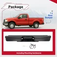 thumbnail image 4 of Kojem Rear Bumper W/O License Plate Mounting for 1967-1991 C/K Fleetside 1978-1985 Ram charger 1978-1998 Ford Bronco F250 F350HD, 4 of 9