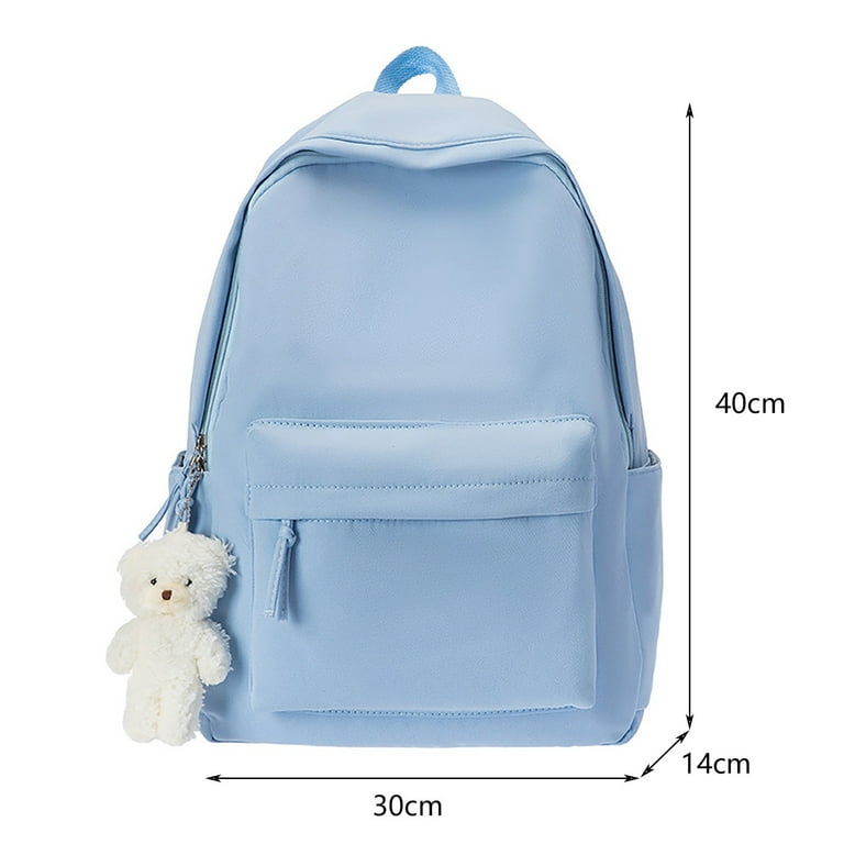 Japanese Simple Backpack 2023 New Korean Fashion Versatile Middle