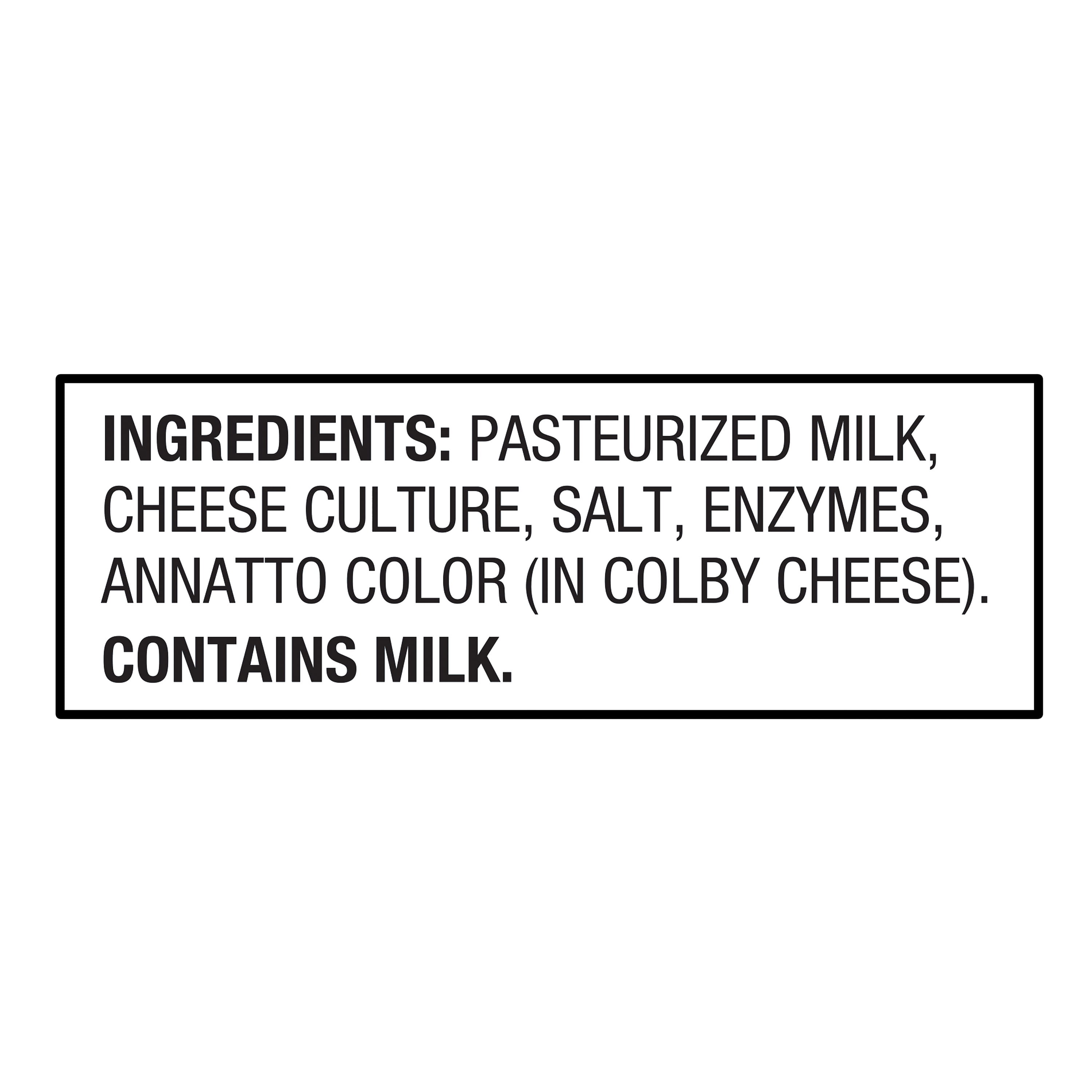 Great Value Colby & Monterey Jack Cheese Snack, 27 oz Bag, 36 Cheese Sticks