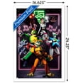 thumbnail image 3 of Five Nights at Freddy's: Security Breach - The Band Wall Poster, 14.725" x 22.375" Framed, 3 of 5