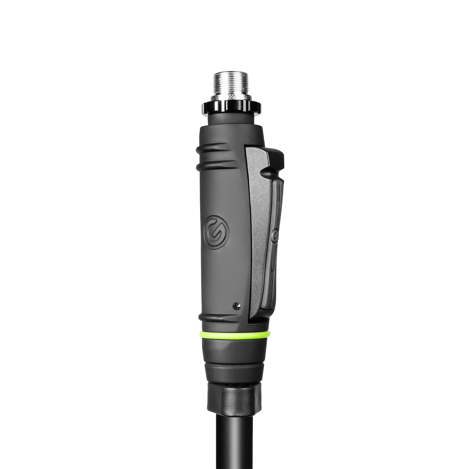 Gravity GMS231HB Microphone Stand with Round Base and One-Hand Clutch
