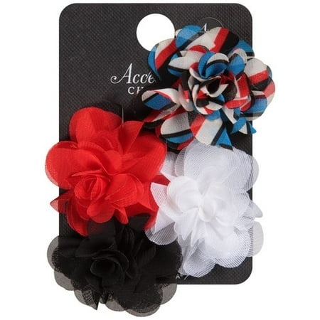 case pack of 144. Fantasia Accessory Choices Flower Snap Clips