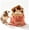 Apple, variant on Crinkle Cat Sack, 25.6 x 19.7 Inch Large Cat Play Bag, Interactive Kraft Paper Cat Hideaway & Tunnel Toy, Foldable Cat House, Cute Room Decor (Apple)