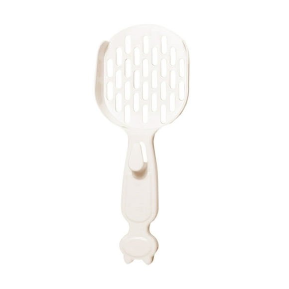 Eoozwa Cat Litter Scoop Non-Stick Cat Sifting Litter Scoop Shovel with Hook Kitty Kitten Pooper Lifter Sifter Scooper for Cat Litter Box Clumping Litter Crystal Cat Litter Pellets