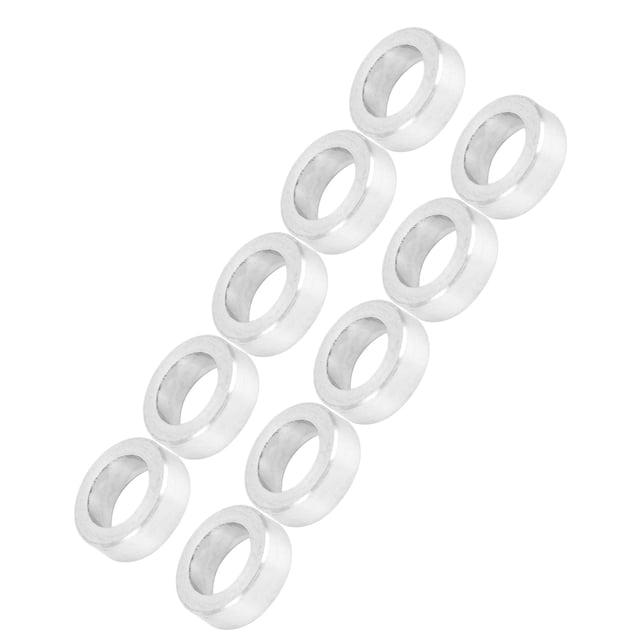 LHCER Support Rond Entretoise, Entretoise en Alliage d'Aluminium Joint Cylindrique Support Intervalle Accessoires Diamètre Extérieur 6mm, Joint en Alliage d'Aluminium