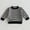 X-181Black, variant on ZHOGXU Big Girls Sweater Long Sleeved Round Neck Striped Print Knit Soft Stretch Comfortable Top For Casual Daily Wear Black 3-4 Years