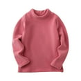 thumbnail image 4 of Mepaouo Girls Shirts Casual Long Sleeve Crewneck Loose Fleece Sweatshirts Pullover Tops(Pink,E), 4 of 5