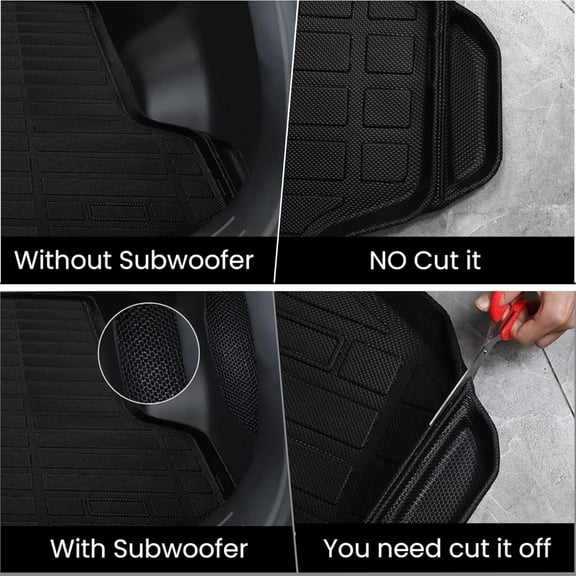 All Weather Cargo Liner Fit for Kia Sportage 2023 2024 2025 TPE Rubber Trunk Mat Sportage Accessories All Season Guard Odorless Anti-Slip Cargo Mat