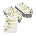 thumbnail image 2 of Inkdotpot Real Gold Foil ThankYou For Celebrating With Us Bridal Shower-Baby Shower-Retirement-Wedding-Birthday Tags Favor Hang Paper Tags 50 Pack, 2 of 6