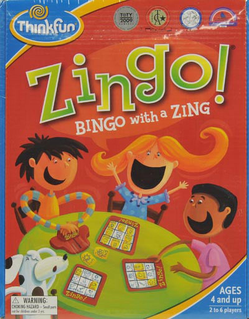 ThinkFun Zingo! Family Board Game, Children Ages 4+