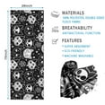 thumbnail image 2 of Bat Silhouette Halloween Pattern Hot Yoga Mat Towel Non Slip for Hot Yoga - Quick-Drying Yoga Mat Cover with 4 Corner Pockets with Travel Bag - Hot Yoga Towel Non Slip 70"x26", 2 of 6