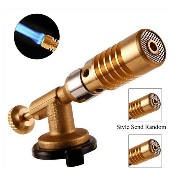 Compact Gas Torch Portable Flame Gun for Camping Welding BBQ Cooking