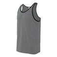 thumbnail image 2 of Bella Canvas  womens Jersey Tank Top (3480) dp heather/black xL, 2 of 5