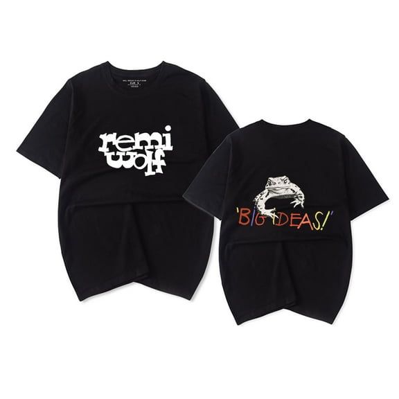 Remi Wolf Merch Big Ideas T-shirt 2025 tour album unisex retro casual pure cotton short sleeved T-shirt