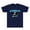 Navy Blue, variant on Karan Aujla Tour Merch T-Shirts New Logo Tee Summer Unisex Fashion Crewneck Short Sleeve Top