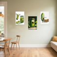thumbnail image 2 of ZHONGYUTONG 3 Pieces Funny Kitchen Wall Art Picture Frame Whimsical Pickle Canvas Prints Food Posters Humorous Vegetable Fruit Painting Dining Room Decor (11.00" x 14.00" x 3PCS), 2 of 5