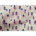 thumbnail image 4 of oneOone Cotton Cambric Fabric Stripe & Geometrical Shapes Geometric Print Fabric By The Yard 56 Inch Wide, 4 of 4