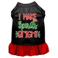 thumbnail image 4 of Christmas Pet Dog  Cat Dress Screen Printed, "I Make Spirits Bright", 4 of 10