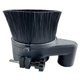 thumbnail image 1 of CNC Spindle Brush Vacuum Cleaner Dust Collector Cover 80mm Diameter Lightweight Nylon Compatible with 52mm 65mm Brushes, 1 of 5