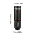 thumbnail image 3 of Birdeem High Power Telephoto Lens for Smartphone,Telescope Monocular with Clip,Concert Shooting and Outdoor Photography Accessory,Portable Hd Camera Lens Tool, 3 of 6