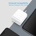 thumbnail image 2 of Bloque cargador USB C, paquete de 3 unidades, carga rápida tipo C, 20 W, LUOATIP, 2 of 6