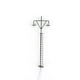 thumbnail image 1 of Monstrate Modelo de luz ferroviaria Modos de luz blanca cálida Mini accesorios de farola LED Lámpara de pista ligera Decoraciones Verde (Luz Type3 NO3, 1 of 6