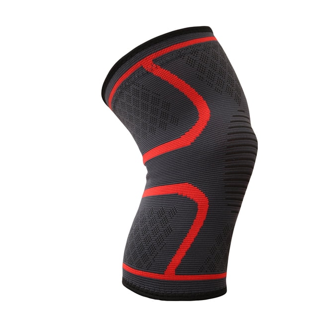 Kieccall Outdoor Sports Compression Knee Pads, Support Strap For Cycling Basketball And Fitness