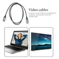thumbnail image 5 of NIAIZEK Black PVC Video Cable for Computer Monitor, 1 Set Compatible with PC, Laptop, Display Screens, Office Setup Essential, 5 of 6