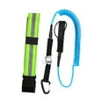 thumbnail image 4 of Surfboard Leash Safety Rope Leash Ankle Cuff, Surf Board Leashes, Surf Leash for Water Sports Shortboard Longboard Stand up Paddleboard with Waist Belt, 4 of 10