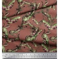 thumbnail image 2 of Soimoi Cotton Duck Fabric Leaves & Texture Print Fabric by the Yard 56 Inch Wide, 2 of 2
