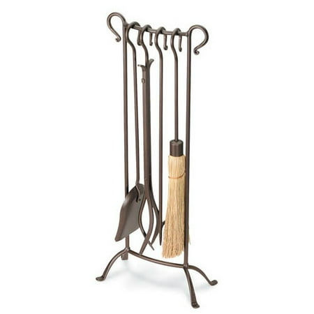 - Pilgrim Hearth Bowed 5 Piece Fireplace Tool Set