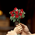 thumbnail image 5 of Gifts for Women PALIFEUR Fake Flowers Rose Artificial Flowers for Outdoor or Indoor No Fade Plastic Silk Flowers, Realistic Faux Flowers Bouquet, Mother's Day Gifts Wedding Prom Home Decorations, 5 of 7