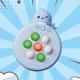 thumbnail image 1 of Máquina de juego de empuje rápido para niños, golpear topos, lógica de pensamiento basada en música, concentración, juguetes para niños de descompresión, 1 of 5