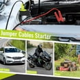 thumbnail image 2 of Jumper Cables Adapter 18V Battery, Auto Booster Cable Alligator Clips, 12AWG 5.9FT Portable Battery Jump Starter Automotive Booster Cables Power for Car Jump Starting Using Tool, 2 of 8