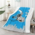 thumbnail image 3 of Football Throw Blanket Gifts for Men Women Flannel City Blanket for Home Office Car, 3 of 6