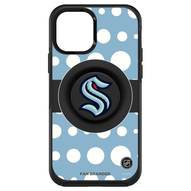 OtterBox Black Seattle Kraken Otter+Pop PopSocket Symmetry Polka Dot