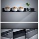 thumbnail image 2 of 1 estante de baño rectangular negro de 60 cm, estante de metal para montaje en pared, a prueba de óxido. oso de fresa Electrónica, 2 of 5