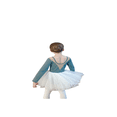 thumbnail image 7 of ‌LYMAYTER ‌Toddler Girls Long Sleeve Ballet Leotard Tutu Dress for 3Y-11Y Ballerina Dance Outfit, 7 of 7