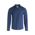 thumbnail image 5 of Free Assembly Men's Brushed Cotton Twill Button Front Shirt with Long Sleeves, Sizes XS-3XL, 5 of 5